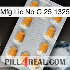 Mfg Lic No G 25 1325 cialis3